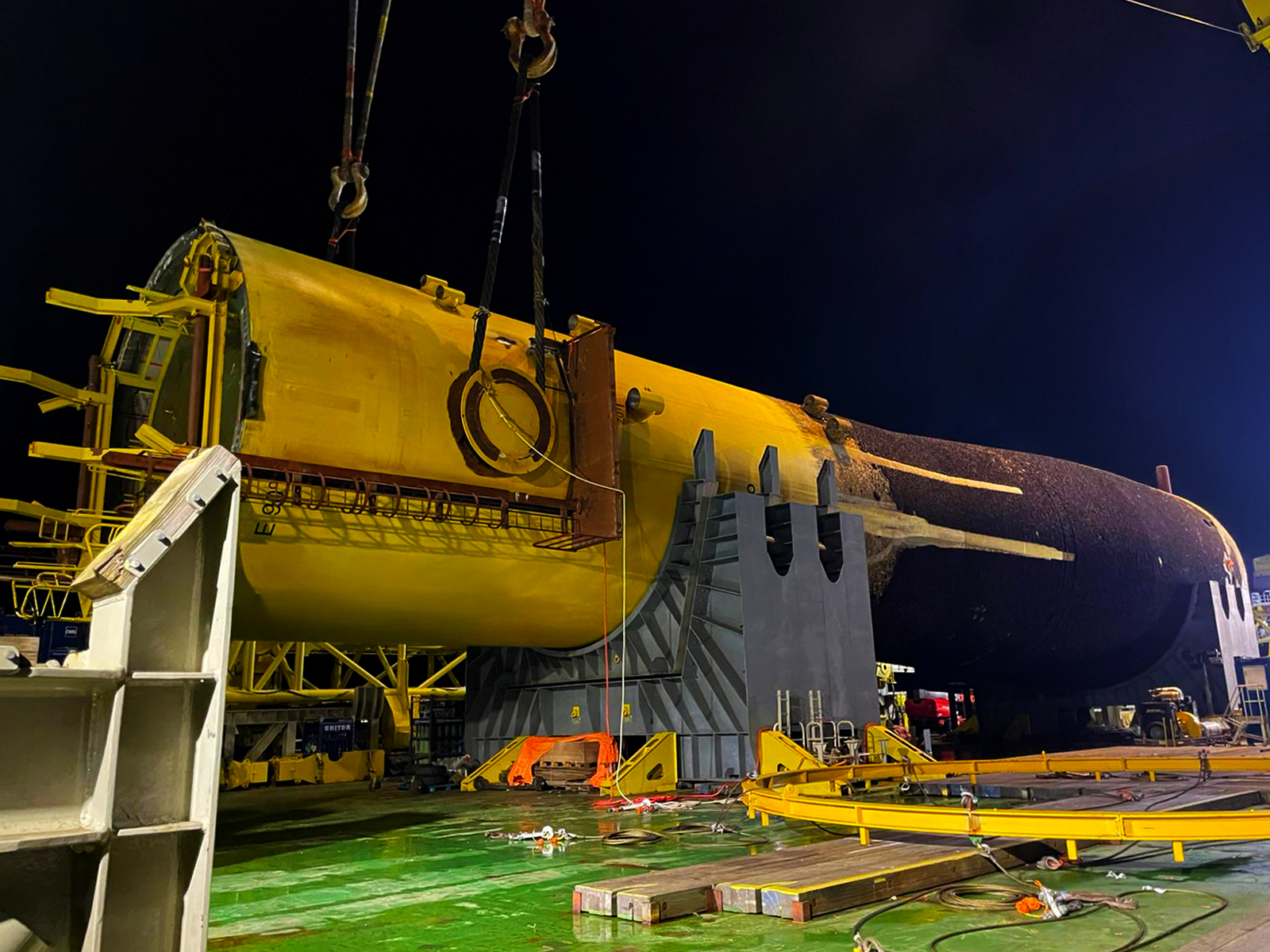 James Fisher completes historic 10m diameter monopile cut, marking new milestone for offshore wind